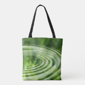 Wellenkonzentrische Wellen Tasche (Rückseite)