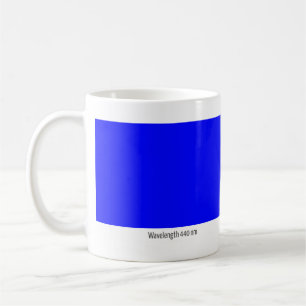 Wellenlänge 440 Nanometer Kaffeetasse