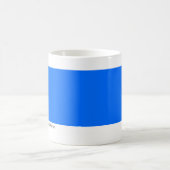 Wellenlänge 460 Nanometer Kaffeetasse (Mittel)