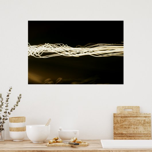Wellenlänge Poster (Küche)