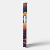 Wellenlänge Rot und Orange Case-Mate iPhone Hülle (Rückseite / Rechts)