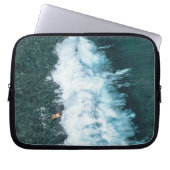 Wellenlinie Laptopschutzhülle (Vorderseite)