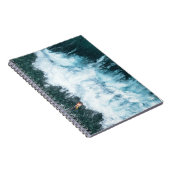 Wellenlinie Notizblock (Rechte Seite)