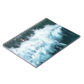 Wellenlinie Notizblock (Linke Seite)