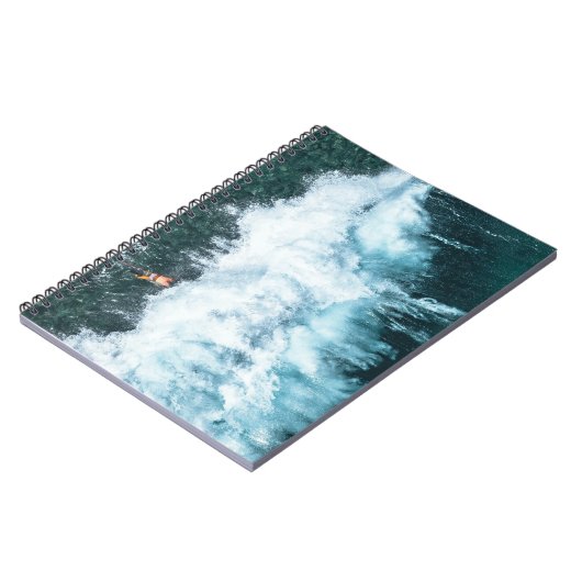 Wellenlinie Notizblock (Linke Seite)