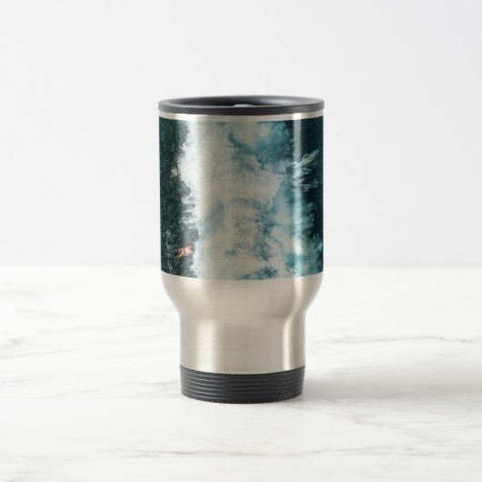 Wellenlinie Reisebecher (Mittel)