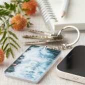 Wellenlinie Schlüsselanhänger (Vorderseite rechts)