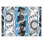 Wellenmechanismus – Maßgeschneiderte Tischdecke (1 (Vorderseite (Horizontal))