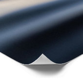 Wellenmeer Poster (Ecke)