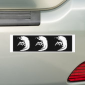 Wellenmonogramm Autoaufkleber (Auf Auto)