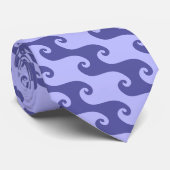 Wellenmuster Krawatte (Gerollt)