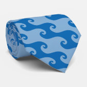 Wellenmuster Krawatte (Gerollt)
