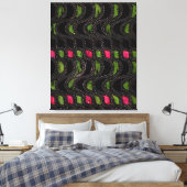 Wellenmuster Leinwanddruck (Insitu (Schlafzimmer))