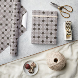 Wellenpapier für geometrische Formen Geschenkpapier