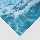 Wellenpapier zum Entdecken des Tiefseewassers Seidenpapier (Ausschnitt)