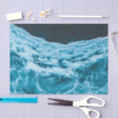 Wellenpapier zum Entdecken des Tiefseewassers Seidenpapier (Handwerk)