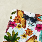 Wellenparadies Strandtuch (Beispiel)