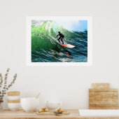Wellenposter ab 14.95 Uhr surfen Poster (Küche)