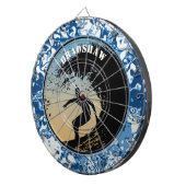 Wellenreiten Dartscheibe (Vorderseite rechts)