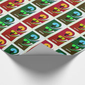 Wellenreiten Geschenkpapier (Ecke)