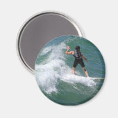Wellenreiten Magnet (Vorderseite/Rückseite)