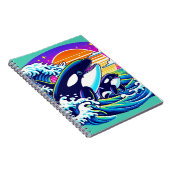 Wellenreiten Notizblock (Rechte Seite)