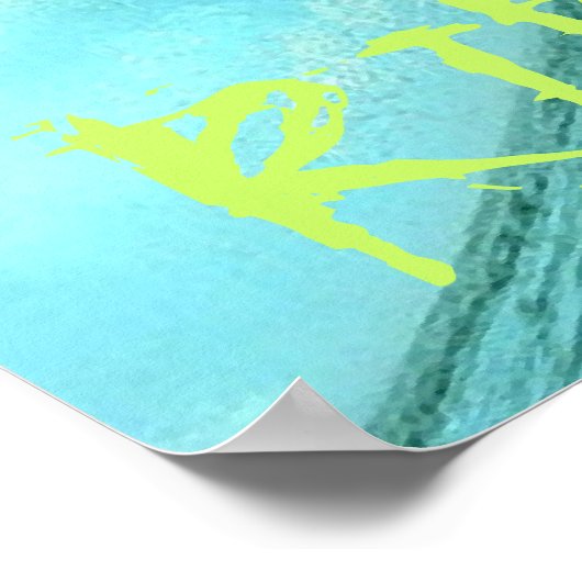 Wellenreiten Poster (Ecke)