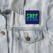 Wellenreiten Poster Button (Beispiel)