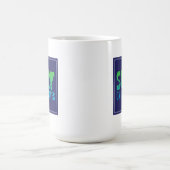 Wellenreiten Poster Kaffeetasse (Mittel)