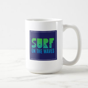 Wellenreiten Poster Kaffeetasse