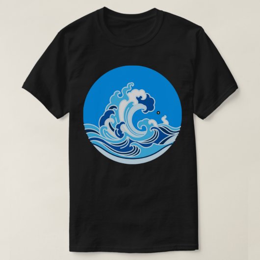Wellenreiter T-Shirt (Design vorne)