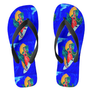Wellenreitnonnenblau Badesandalen