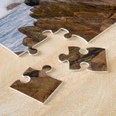 Wellenschlag in Felsen in der Nähe von Monterey Ba Puzzle (Seite)