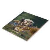 Wellenseeotter Fliese (Seite)