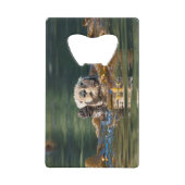 Wellenseeotter Geldbeutel Flaschenöffner (Vorderseite)