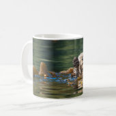 Wellenseeotter Kaffeetasse (Vorderseite Links)