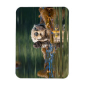 Wellenseeotter Magnet (Vertikal)