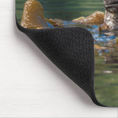Wellenseeotter Mousepad (Ecke)