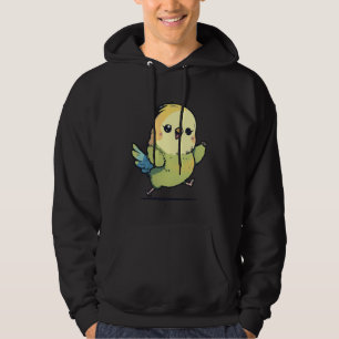 Wellensittich Dabbing Budgerigar Sittich Vogel Dab Hoodie