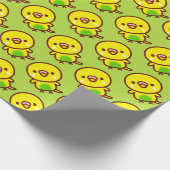 Wellensittich / Rezessiver Schecke Wellensittich Geschenkpapier (Ecke)