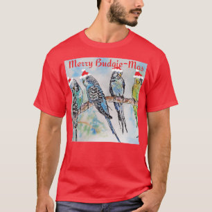 Wellensittich Sittich Budgerigar Männer Lustiges W T-Shirt