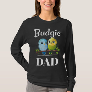 Wellensittich-Vater Budgerigar Sittich Vogel 24 T-Shirt