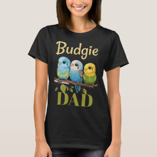 Wellensittich-Vater Budgerigar Sittich Vogel 26 T-Shirt