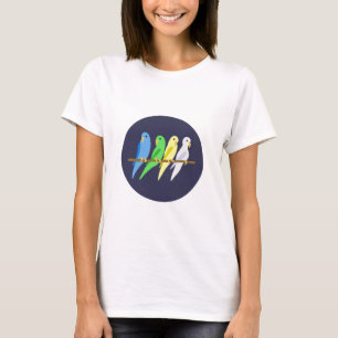 Wellensittiche T-Shirt