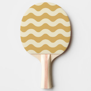 Wellenstreifen Sand Sonnenaufgang Farbe Tischtennis Schläger