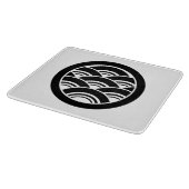 Wellenüberschneidungen im Kreis Schneidebrett (Ecke)