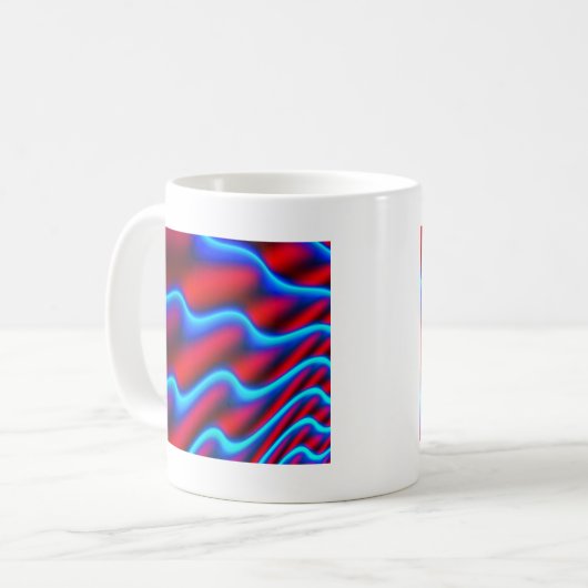 Wellenverlaufskurve Kaffeetasse (Vorderseite Links)