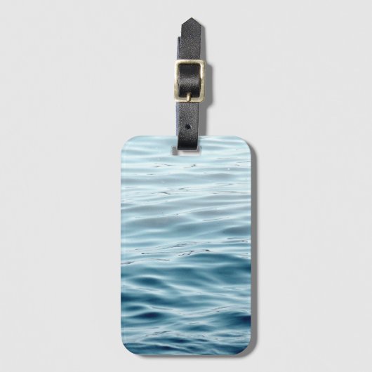 Wellenwasser Gepäckanhänger (Vorderseite Vertikal)