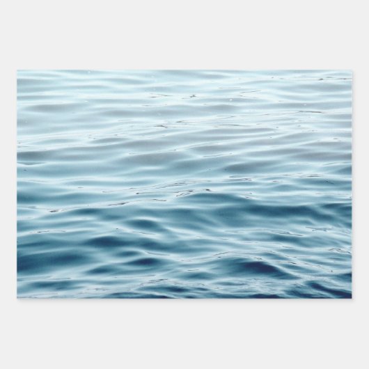 Wellenwasser Geschenkpapier Set (Vorderseite 3)