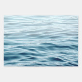 Wellenwasser Geschenkpapier Set (Vorderseite)